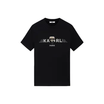 KARL LAGERFELD SS24 T Shirt Men Black