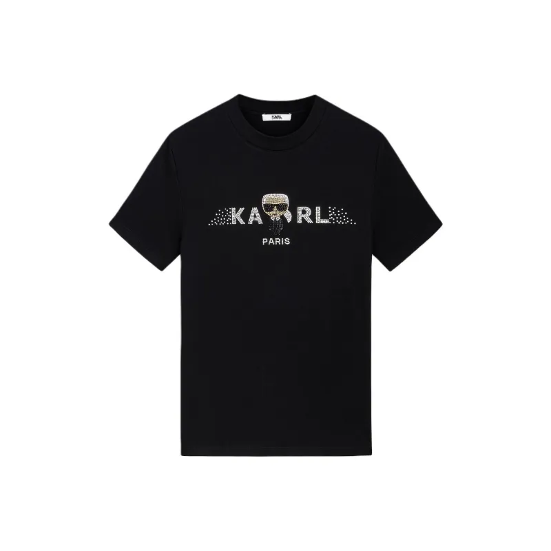 KARL LAGERFELD SS24 T Shirt Men Black-0