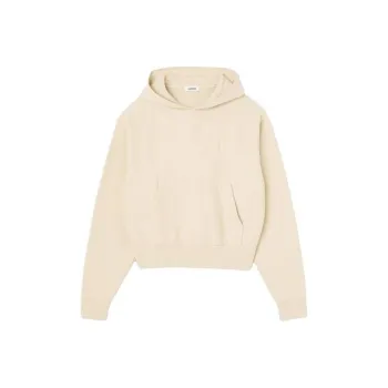 Sandro Fleece Hoodie Sweatshirt Men's Yellow