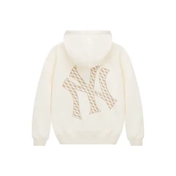 MLB Sweatshirts Unisex Ivory White