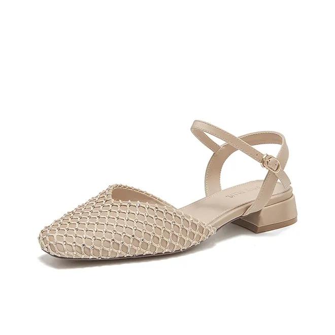 FIVE PLUS High Heels Women's Beige/Apricot-8