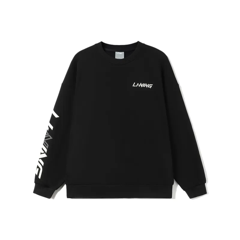 LiNing Sports Life Collection Sweatshirt Unisex Black-0