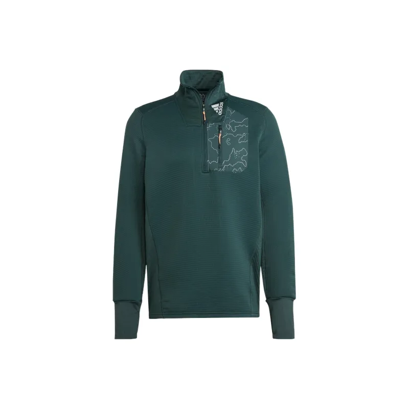Adidas Sweatshirt Men's Dark Green-0