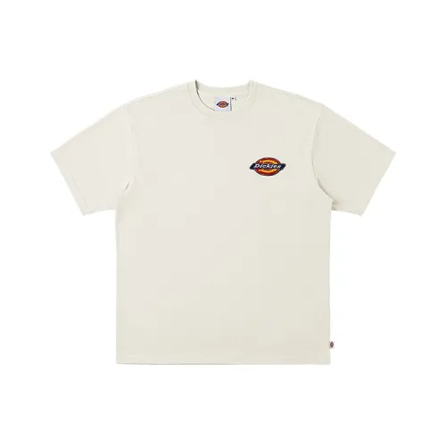 Dickies T Shirts Unisex White Egret White
