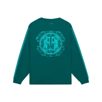 LINING Sports Trend Series Sweatshirts Unisex Green