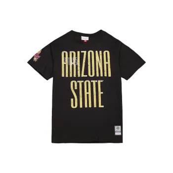 Mitchell & Ness Arizona State Sun Devils Team OG Premium T Shirt Men's Black