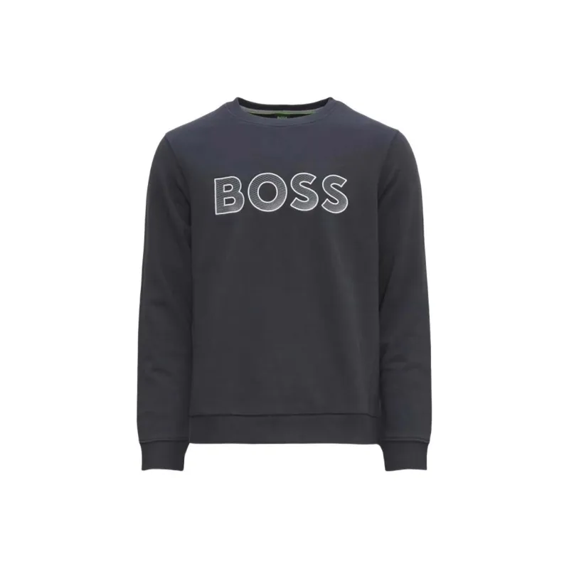 Boss Salbo Logo embroidered Sweatshirt-0