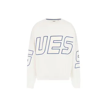 GUESS Dargen Signature Sweatshirt Sweatshirt Men's White