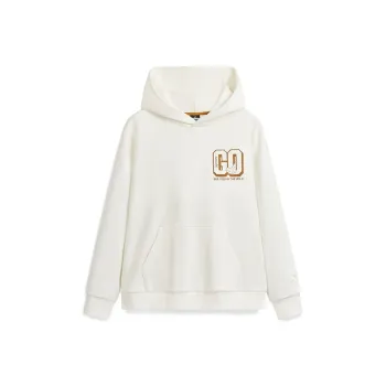XTEP Vitality Series Sweatshirt Unisex Antique Good White