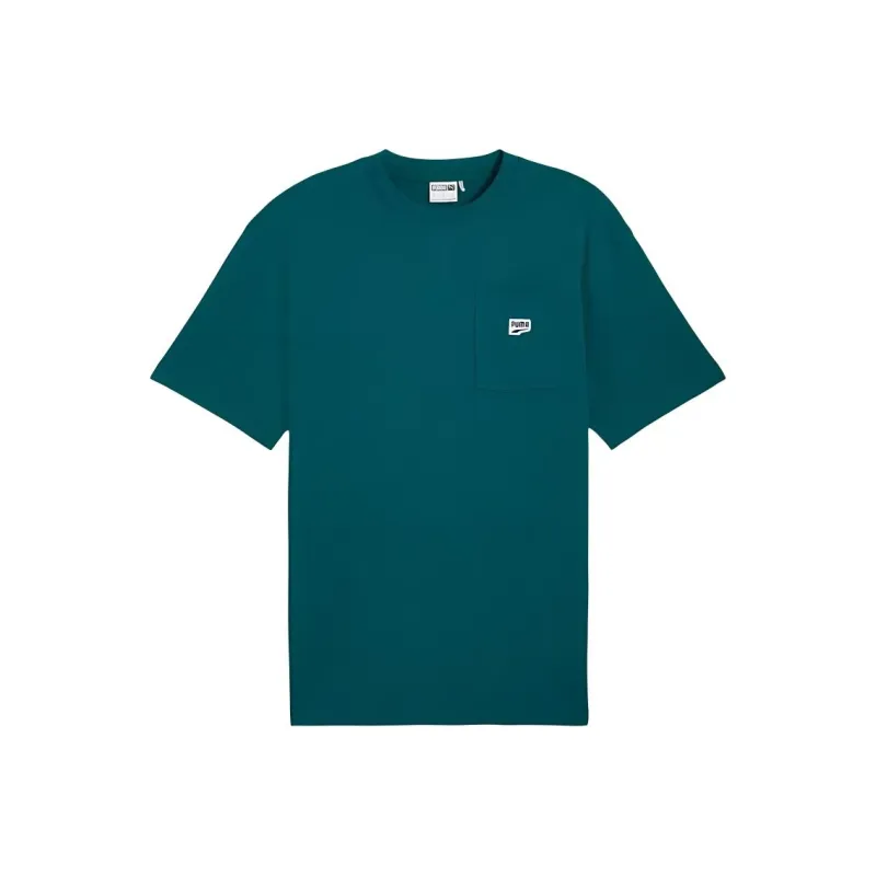 PUMA DOWNTOWNRELAXED T-Shirt Unisex Cool Green-0