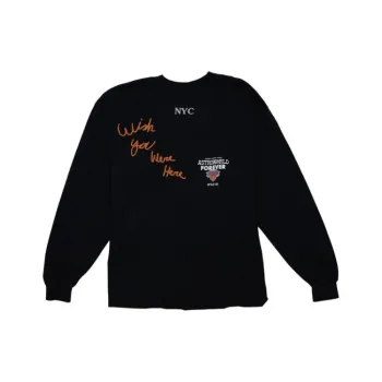Travis Scott Msg Knicks Long Sleeve Tee