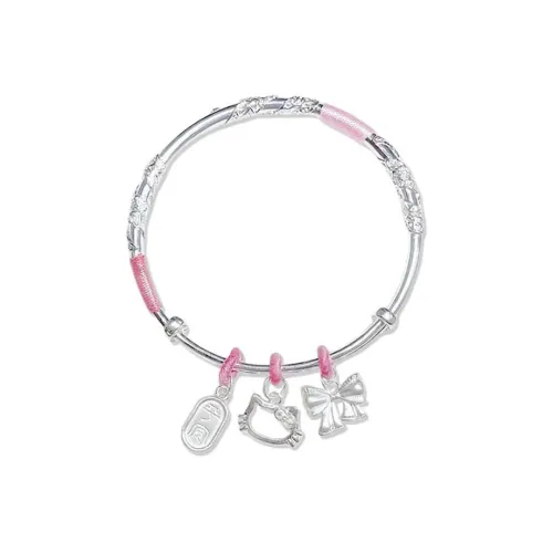 Bailijin S999 Fine Silver Sterling Silver Bracelets Unisex