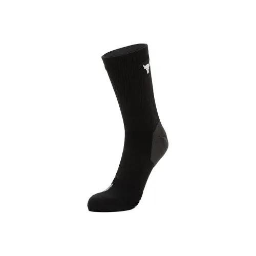 Under Leggings armour Mid Calf Socks Unisex Black
