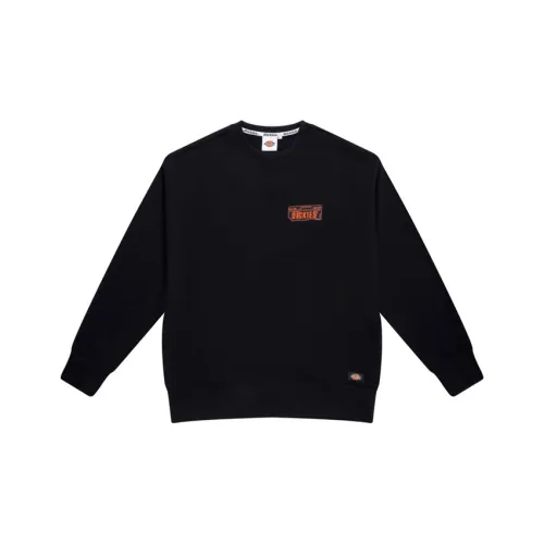 Dickies Crew Neck Sweatshirt Spring Autumn And Winter Men's Black