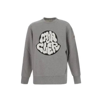 Moncler Sweatshirts Men Gray