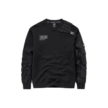 VIP Crew Neck Loose Fit Sweatshirt Men's Black
