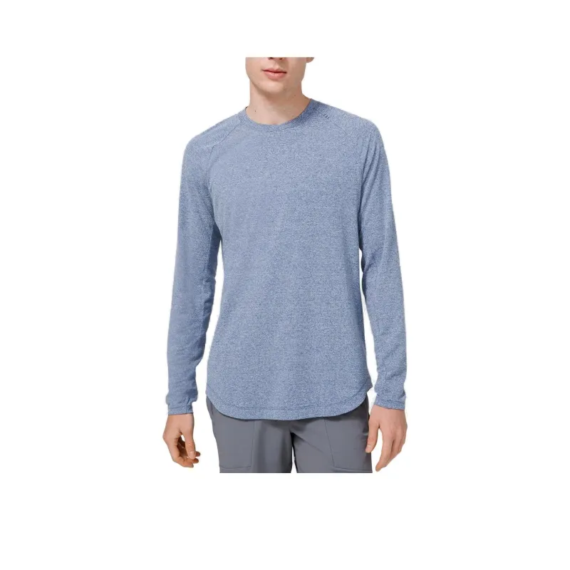 Lululemon Drysense T Shirt Men Multicolor Blue Sailboat Race-0