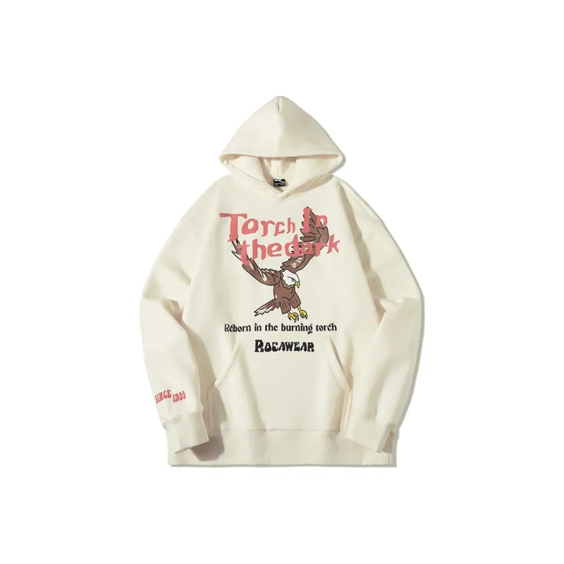 ROCAWEAR Hooded Loose Fit Regular Sweatshirt Unisex-0