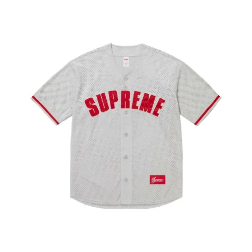 Supreme Ultrasuede Mesh Baseball Jersey
