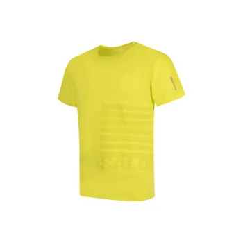 SALOMON Sense Aero SS T Shirt Unisex Yellow Green