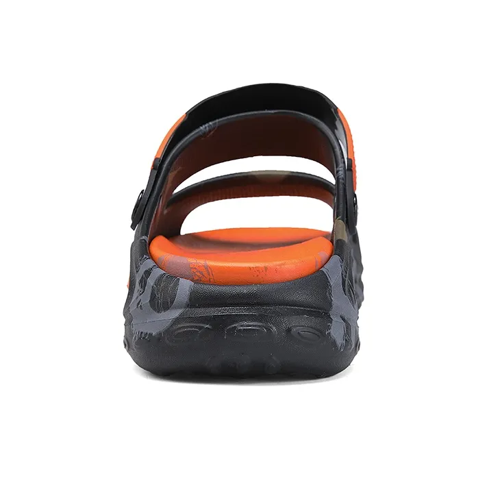 JEANSWEST The Unique Graffiti Niche Design Sense Of The National Tide Beach Sandals Men's-4