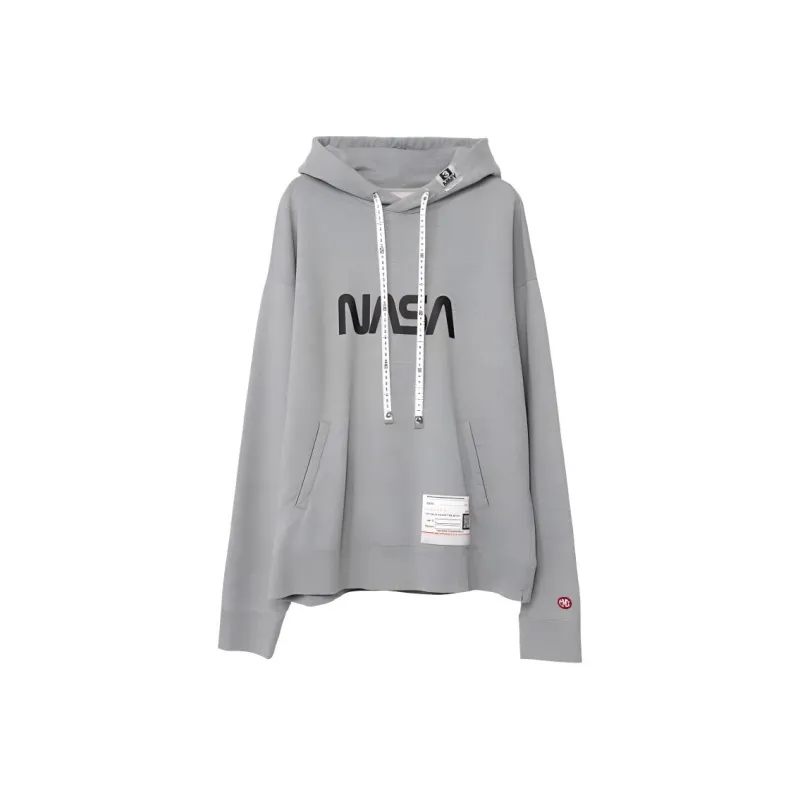Maison Mihara Yasuhiro Nasa Hoodie Maison Mihara Yasuhiro Nasa Drawstring Hoodie-0