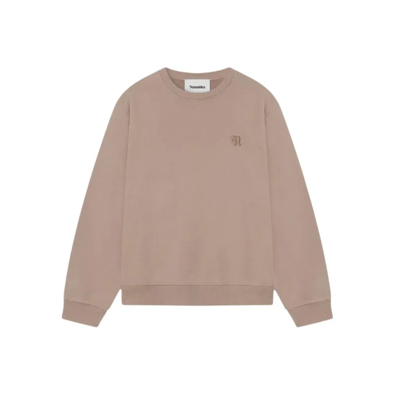 NANUSHKA Sweatshirt Unisex Nut Color-0