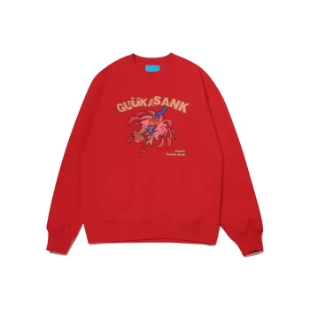Sank Toys X Guuka Sweatshirts Men Red