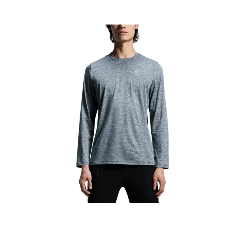 On Core Long T T Shirt Unisex Hemlock Gray-0