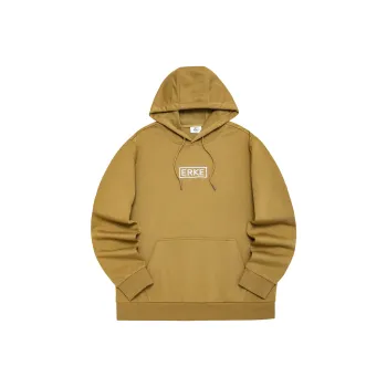Erke Sweatshirts Men Filter Brown Yellow