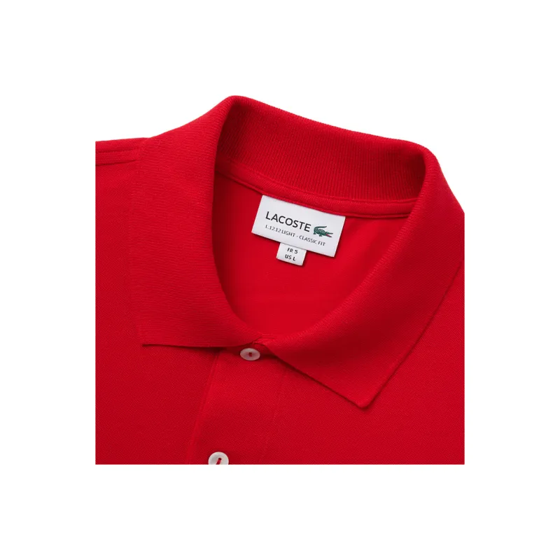LACOSTE SS25 Polo Shirt Men's Red-1