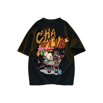 CHARLIE GOLF T Shirt Unisex Black