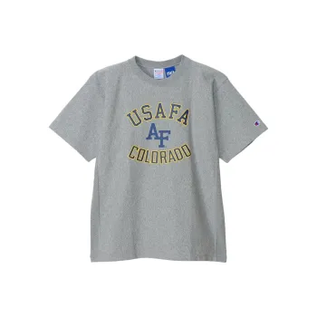 Champion T Shirt Unisex Grey/Gold