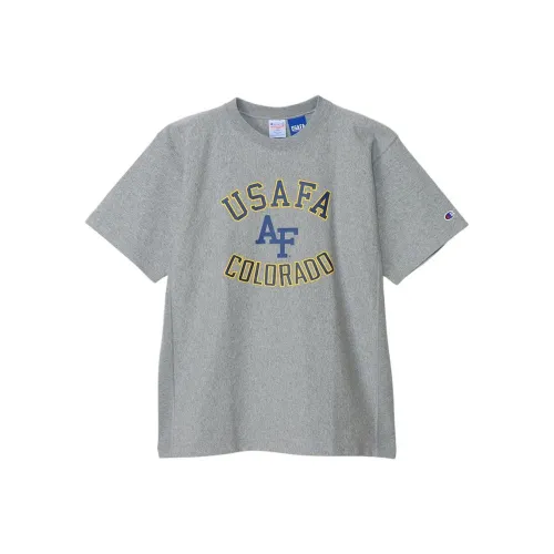 Champion T-Shirt Unisex Grey/Gold