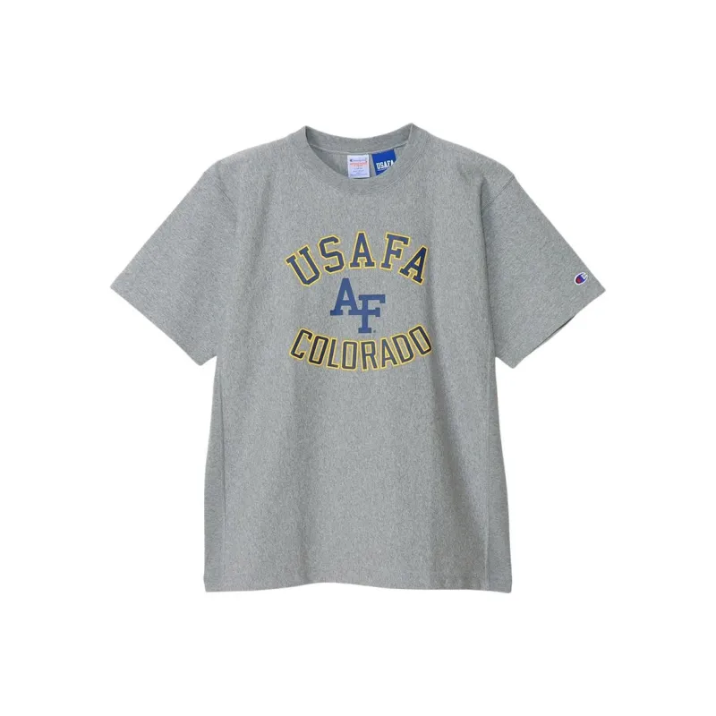 Champion T-Shirt Unisex Grey/Gold-0