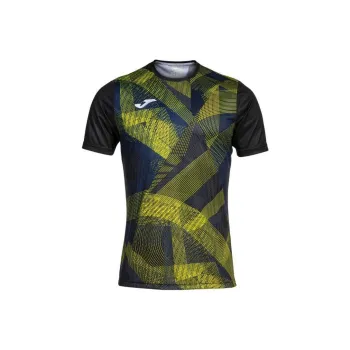 Joma Pro Team T-Shirt Men Black Yellow