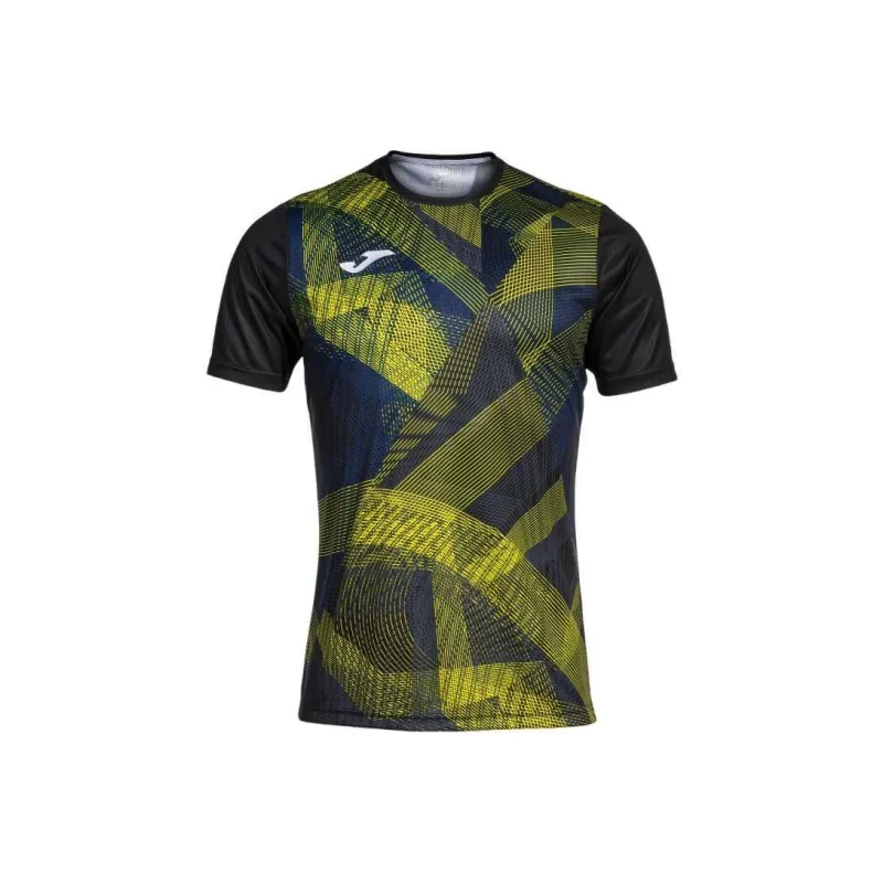 Joma Pro Team T-Shirt Men Black Yellow-0