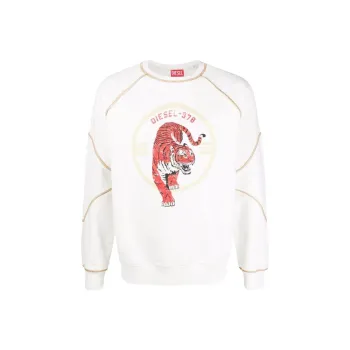 DIESEL Sweatshirts Men White