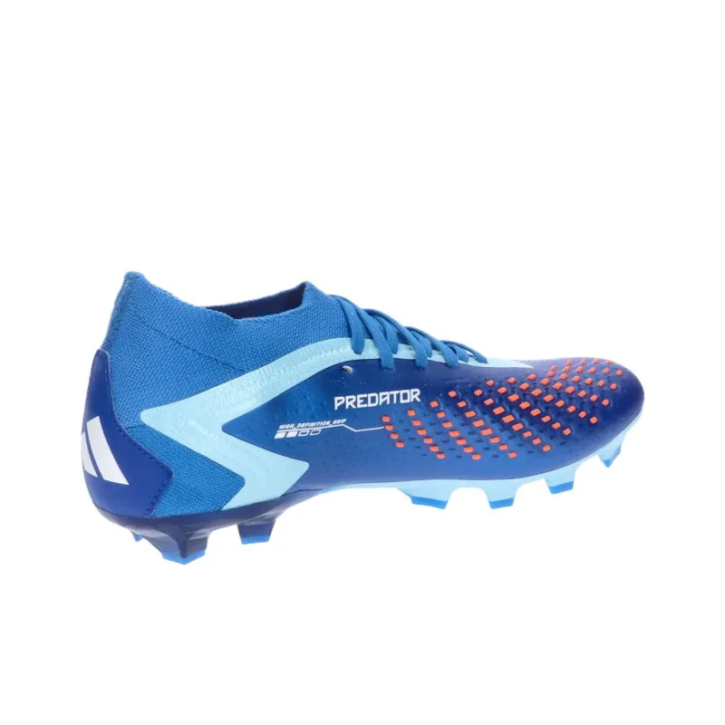 Adidas Anti Slip Wear Resistant Soccer Shoes Men's Blue-4