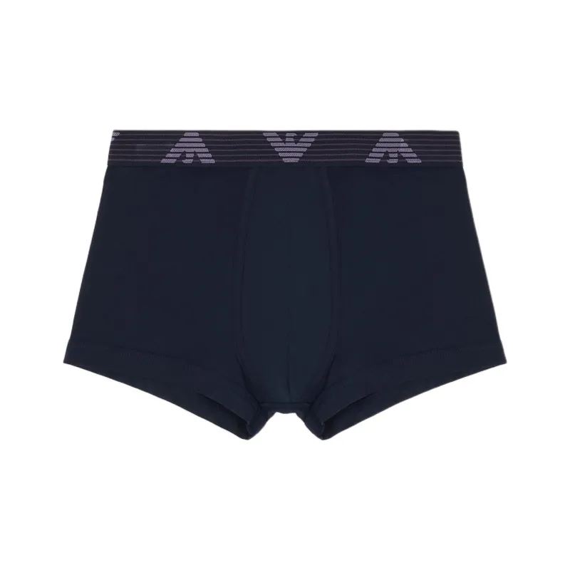EMPORIO ARMANI Asv Eagle Logoband Organic cotton Boxer Briefs-0