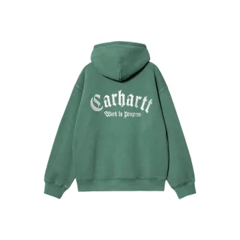 Carhartt WIP Logo Embroidered Drawstring Hoodie