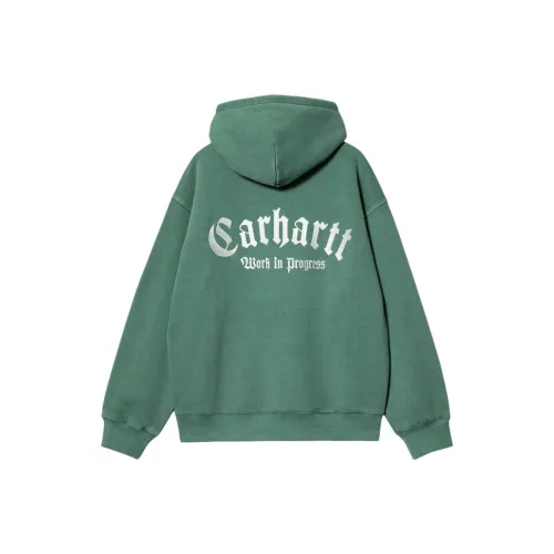Carhartt WIP Logo Embroidered Drawstring Hoodie