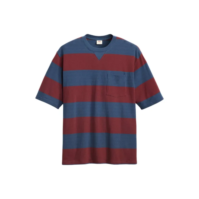 Levi’s T-Shirt Men's Dark Red / Navy Blue-0