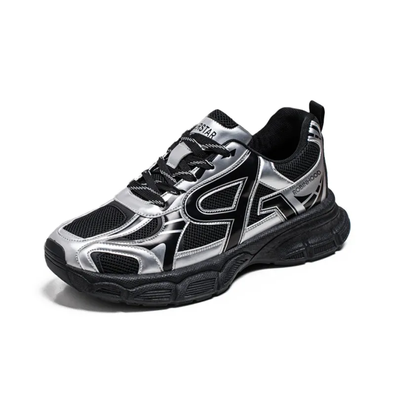 ROBINHOOD Shock Absorbers Slip Resistant, Abrasion Resistant, Breathable Low Top Chunky Sneakers Men's Box-8