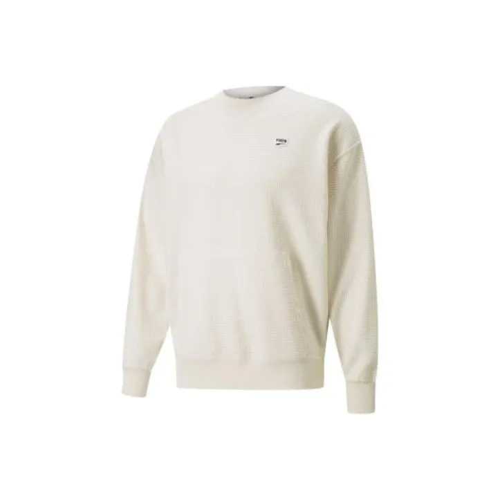 PUMA DOWNTOWN Sweatshirt Men's White-0