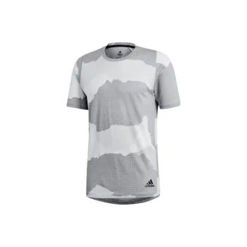 Adidas FL TEC GF CAM T Shirt Men Gray