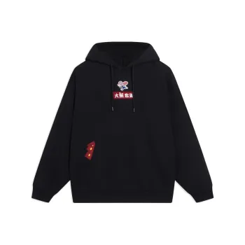 LiNing Disney Sweatshirt Unisex Black