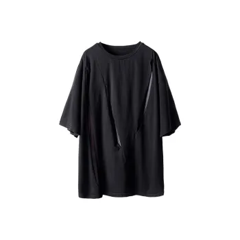 HUANXIANGZHE T Shirts Unisex Black