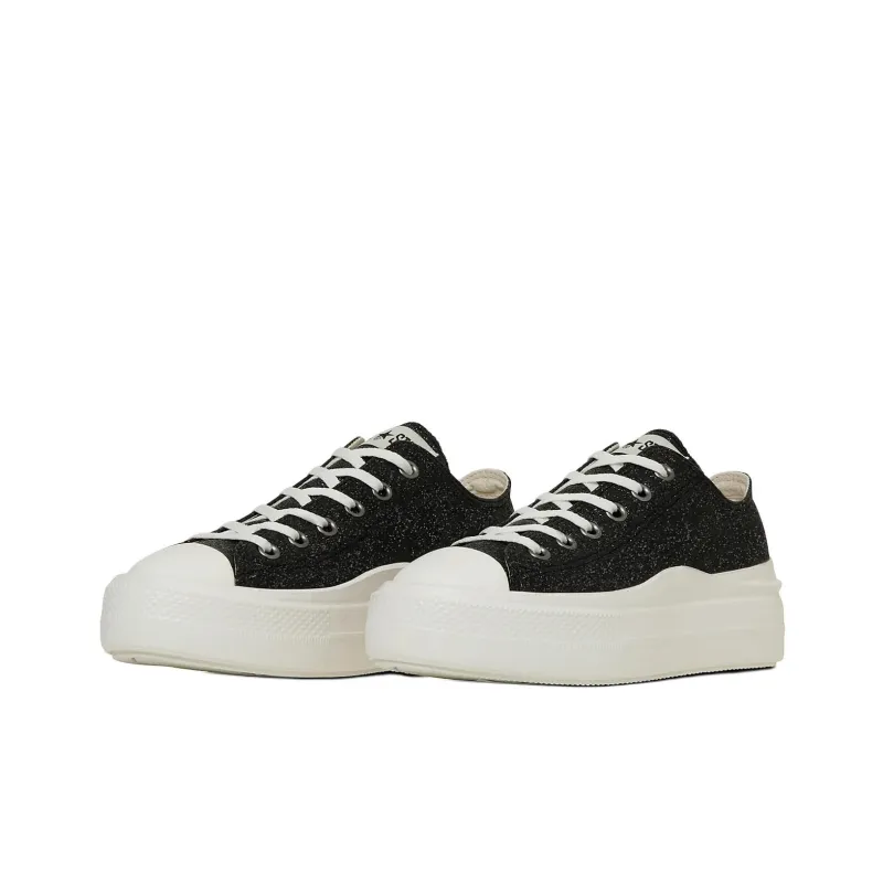 Converse ALL STAR LIGHT PLTS 2 Low Top Canvas Shoes Unisex Black-2