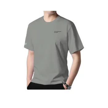 XTEP T Shirts Men Smokestack Gray